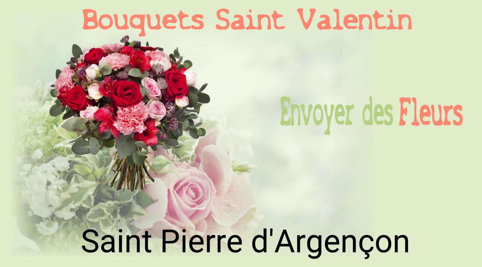 Roses de Saint-Valentin livrées à Saint-Pierre-d'Argençon